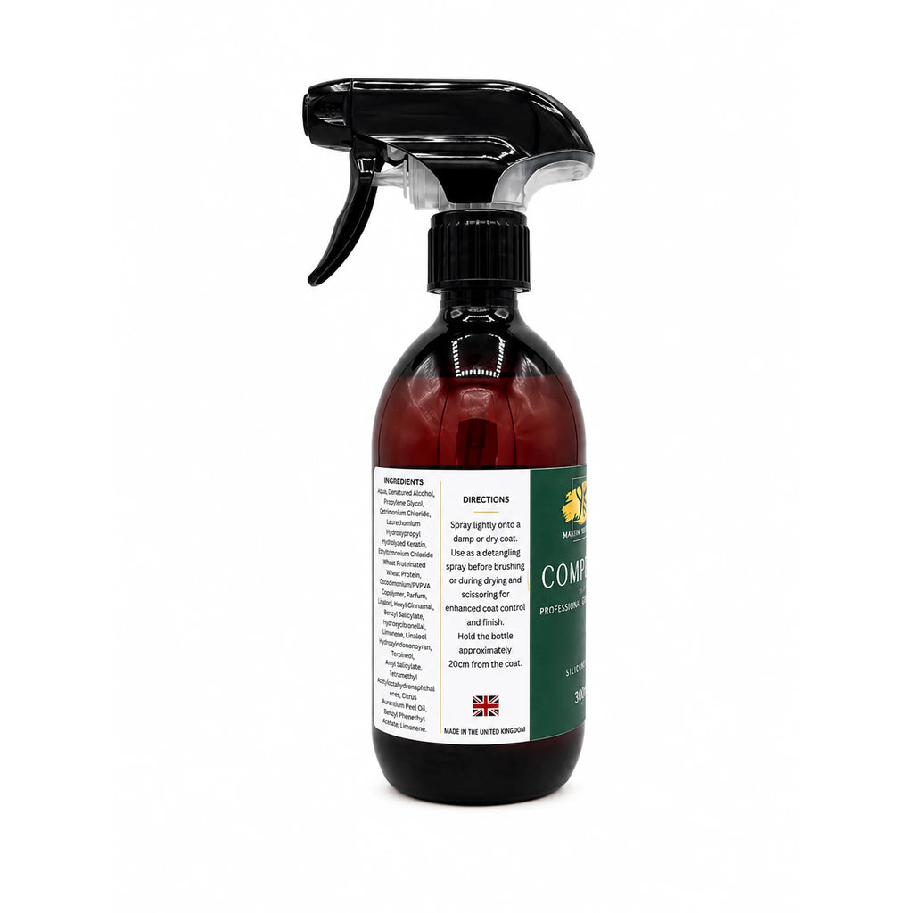 Martina Waterman Detangling Dog Scissor Spray - Detail