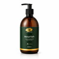 Martina Waterman Nourish Luxury Conditioning Dog Shampoo 500ml amber glass pump bottle on white background